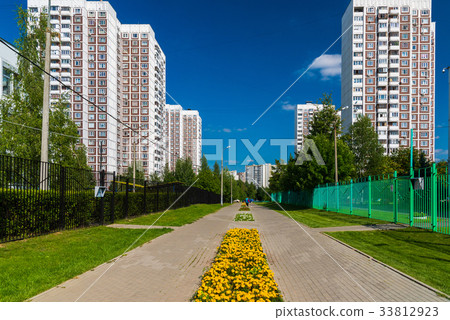 City landscape in Zelenograd district of Moscow 33812923