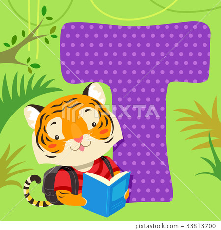 Alphabet Tile Tiger Read 33813700