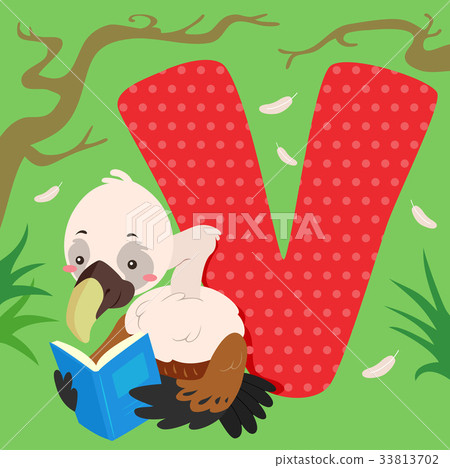 Alphabet Tile Vulture Read 33813702