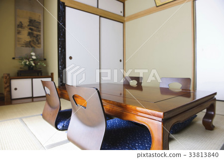 Japanese Style Room Housing Housing Room Stock Photo 33813840