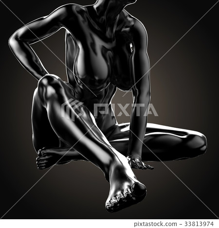 Sexy Girls 3d Porn - 3D illustration Of Nude Woman Body - Stock Illustration [33813974] - PIXTA