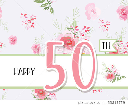 Greeting card for anniversary birthday Greeting card for anniversary birthday 33815759