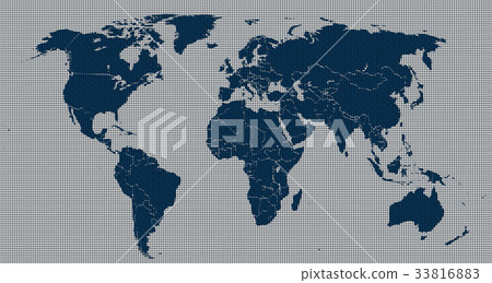 map of the world map of the world 33816883