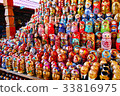 Matryoshka shop in the Moscow market in Russia 33816975