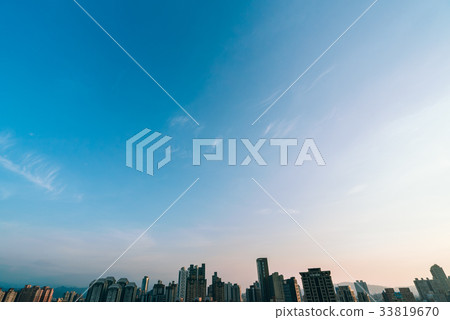 夕陽,日出,天際線,天空,Sunset, sunrise, skyline, sky 33819670