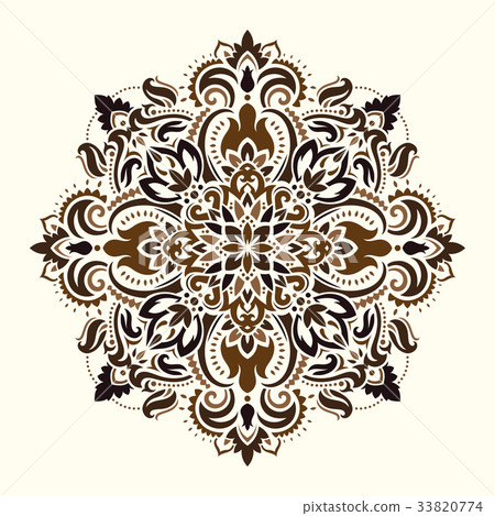 Mandala. Ethnic motifs Mandala. Ethnic motifs 33820774