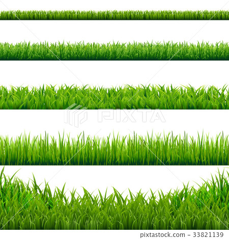 Big Grass Borders Set 33821139