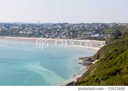 Western Brittany sea bay view 33821686