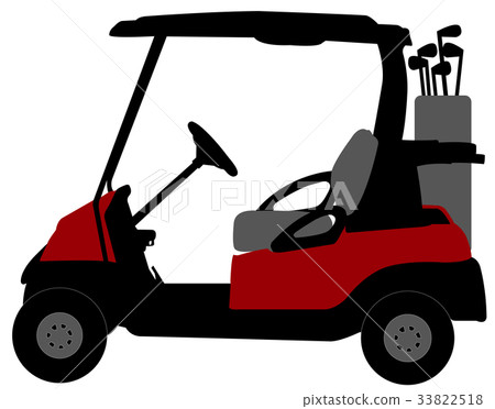 golf cart illustration golf cart illustration 33822518