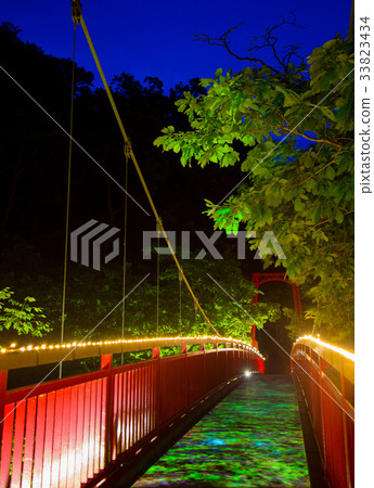 Jozankei Luminarie Stock Photo