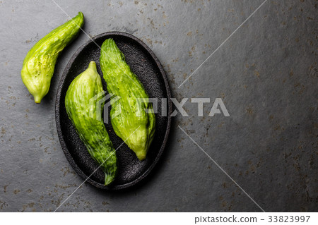 Fresh peruvian Latin American vegetable - Caigua - 33823997