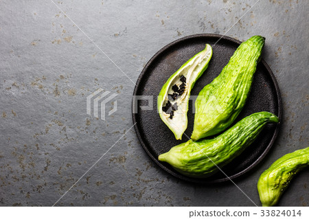 Fresh peruvian Latin American vegetable - Caigua - 33824014