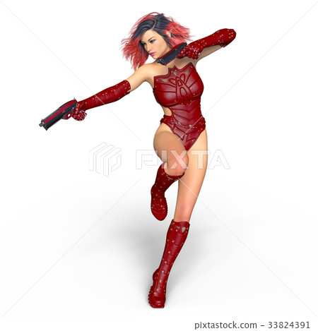Female fighter Female fighter 33824391