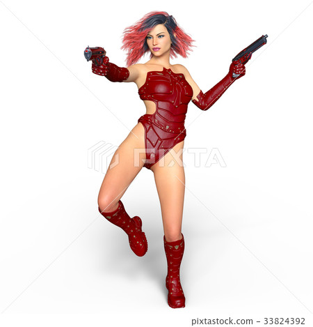 Female fighter Female fighter 33824392