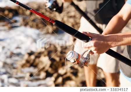 Fishing with rod 33834517