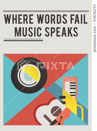 Illustration of music audio passion leisure activity 33836253