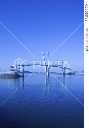 Taean, Cheongganggang Bridge, Maritime bridge, White sandy beach, Taean coastal national park, Taean county, Chungnam 33839909