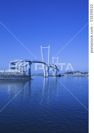 Daeheung, Cheongganggang Bridge, Maritime Bridge, Dorny Harbor at White Sand Port, Taean Coast National Park, Taean County, Chungnam 33839910