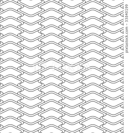 Black and white seamless pattern modern stylish 33840199