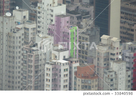Cityscape of top as viewed Kowloon Cityscape of top as viewed Kowloon 33840598