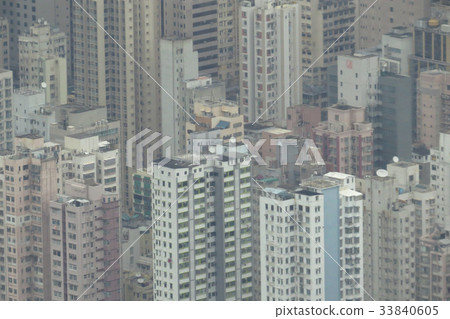 Cityscape of top as viewed Kowloon Cityscape of top as viewed Kowloon 33840605