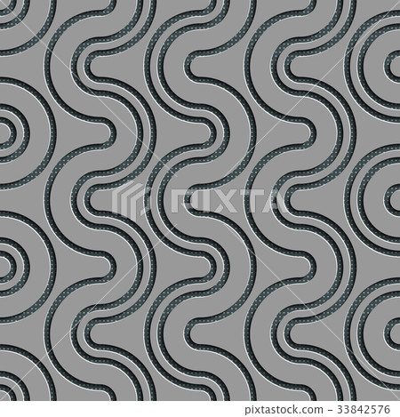 Seamless Wave Pattern 33842576