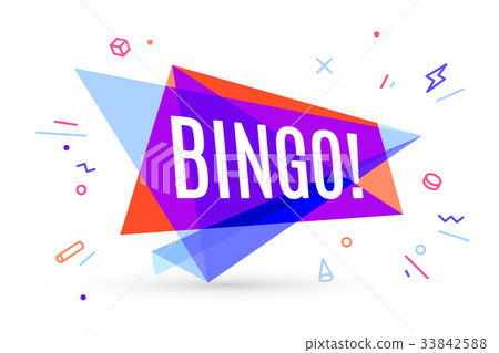 Colorful banner with text Bingo Colorful banner with text Bingo 33842588