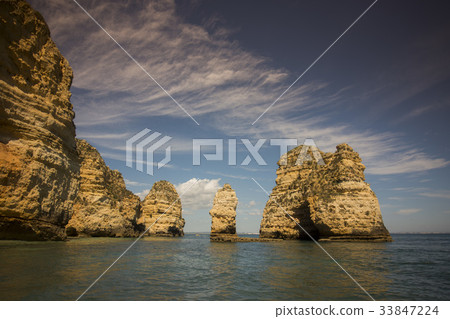 PORTUGAL ALGARVE LAGOS PONTA DA PIEDADE 33847224