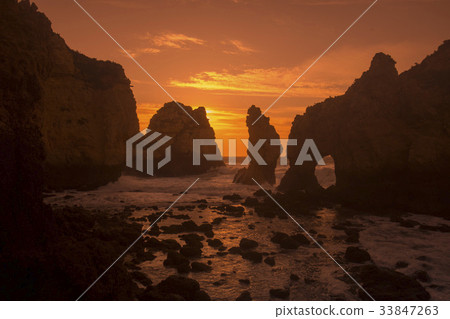 PORTUGAL ALGARVE LAGOS PONTA DA PIEDADE 33847263