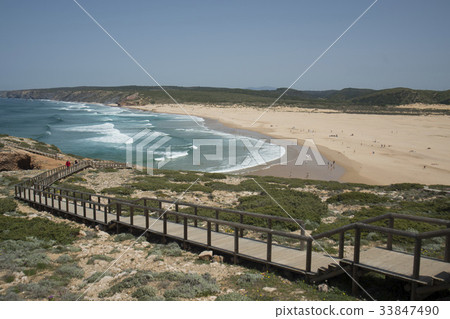 PORTUGAL ALGARVE COSTA VICENTINA AMADO BEACH PORTUGAL ALGARVE COSTA VICENTINA AMADO BEACH 33847490