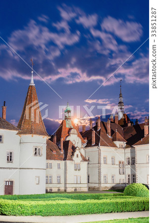 Schonborn Palace near the city of Mukacheve 33851287