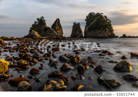 Shikake rock, superb view of Minamiizu-cho, scenic spot 33851744