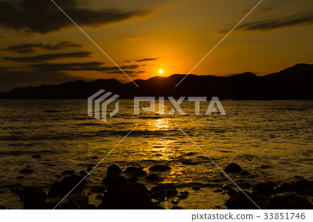 Shikake rock, superb view of Minamiizu-cho, scenic spot Shikake rock, superb view of Minamiizu-cho, scenic spot 33851746