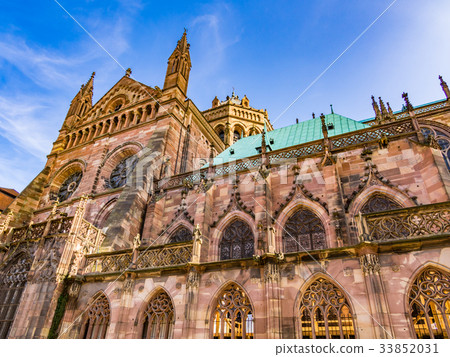 World Heritage Site Strasbourg Cathedral in France 33852031