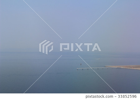 View from Window Plane in the Kansai Airport 33852596