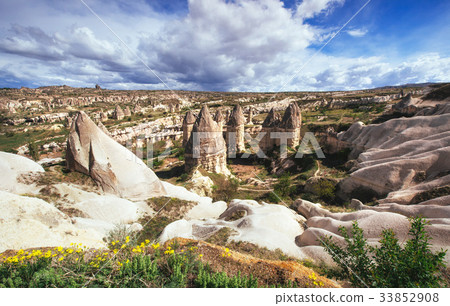 valley of love in summertime, Goreme, Cappadocia 33852908