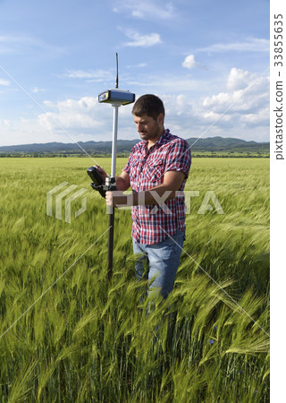 Wheat Controller Engineer Geodesy Survey Wheat Controller Engineer Geodesy Survey 33855635