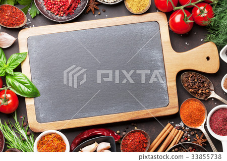 Various spices and herbs Various spices and herbs 33855738