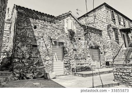 Traditional old house in Solta island, Croatia 33855873