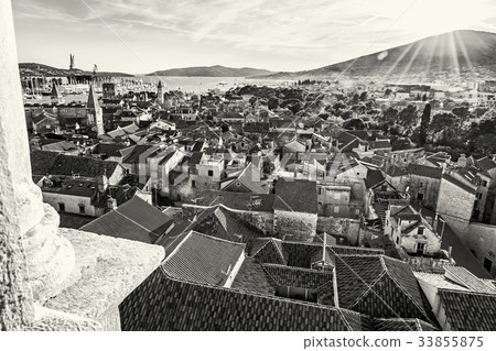 Town Trogir from Cathedral of St. Lawrence 33855875