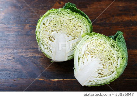 cut savoy cabbage cut savoy cabbage 33856047
