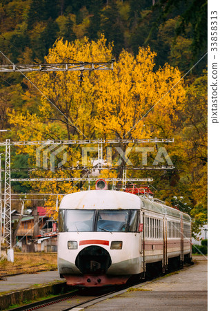 Borjomi, Samtskhe-Javakheti, Georgia. Suburban 33858313