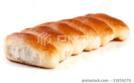 homemade cakes with cabbage isolated on white homemade cakes with cabbage isolated on white 33859278