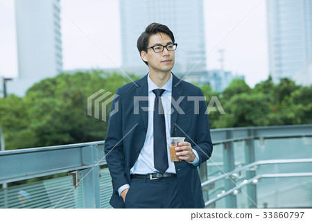 Businessman (ice coffee) Businessman (ice coffee) 33860797
