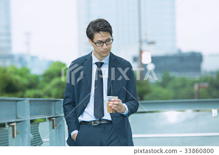 Businessman (ice coffee) Businessman (ice coffee) 33860800