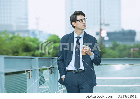 Businessman (ice coffee) Businessman (ice coffee) 33860801