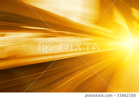 Acceleration fast speed motion of train station 33862108