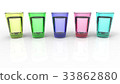 五顏六色的杯子水 33862880