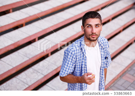 Man with beautiful eyes Man with beautiful eyes 33863663