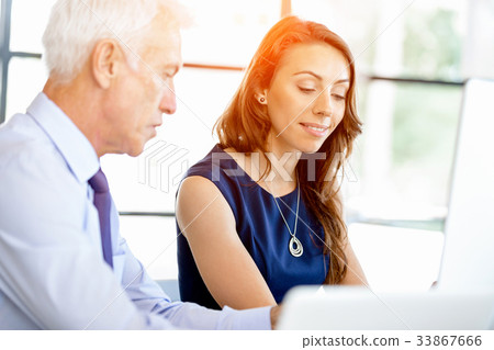 Business people having meeting Business people having meeting 33867666